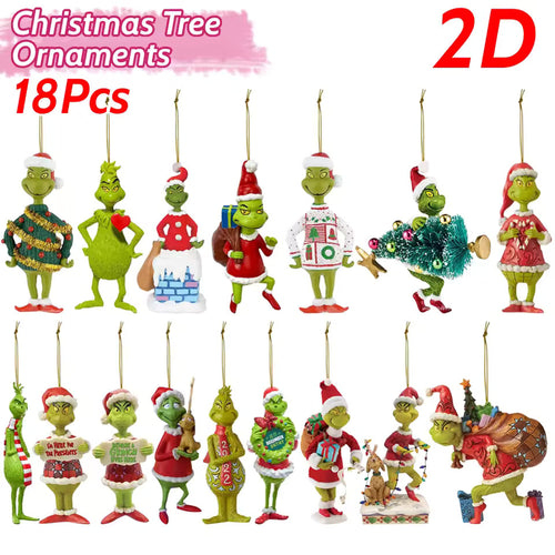 FREE Grinch Ornaments